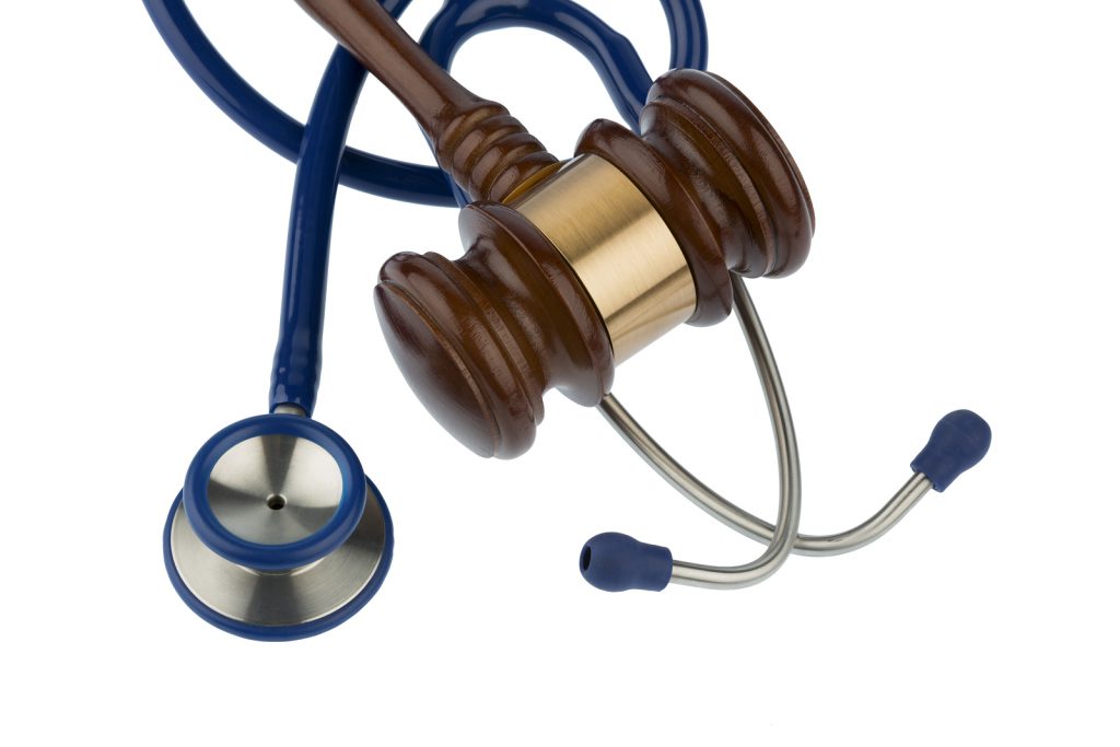gavel and stethoscope gavel and stethoscope