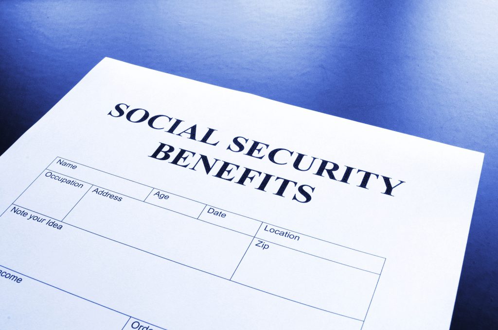 social security benefits application form