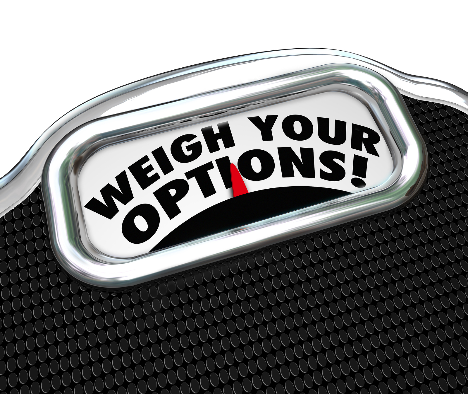 scale reading weigh your options